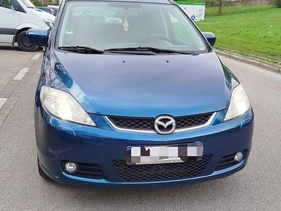 Gebraucht Mazda 5 116 PS (85 kW) 2005 Blau Van / Kleinbus