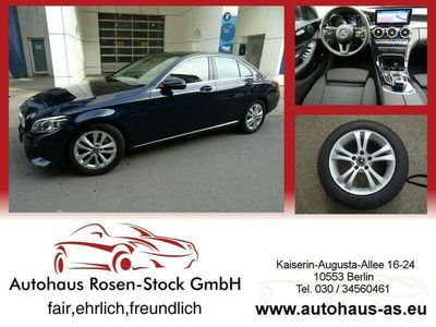 gebraucht Mercedes C220 Diesel 9G-Tronic,ACC,Kamera,AHK,Comand,LED