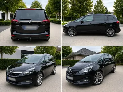 Gebraucht Opel Zafira 170 PS (125 kW) 2016 Schwarz Van / Kleinbus
