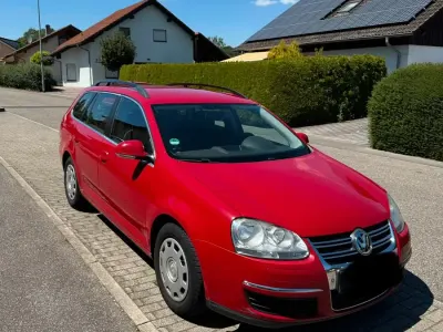 Gebraucht VW Golf V 105 PS (77 kW) 2009 Rot Kombi