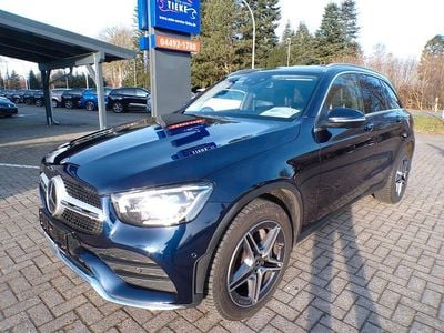Blau Gebraucht 2022 Mercedes GLC220 AMG line SUV | 36.490 € (Guter Preis)