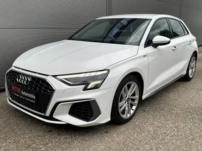 Gebraucht Audi A3 S-Line 150 PS (110 kW) 2022 Weiß Limousine