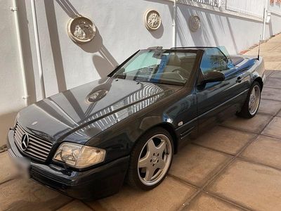 Second-hand Mercedes SL320 190 CP (139 kW) 2001 Albastru Cabrio