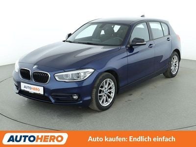 Usata BMW 118 Sport Line 136 CV (100 kW) 2019 Blu Utilitaria
