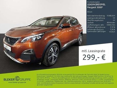 Gebraucht Peugeot 3008 Allure 131 PS (96 kW) 2021 Copperbraun (metallic) SUV