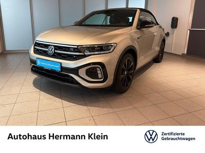 Second-hand VW T-Roc Cabriolet R-line 150 CP (110 kW) 2023 Argintiu Cabrio
