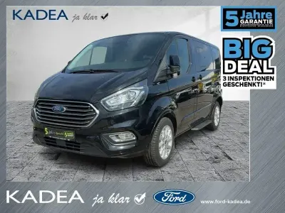 Brugt Ford Tourneo Custom Titanium 185 HK (136 kW) 2019 Sort Van
