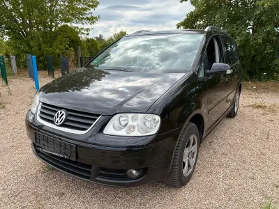 Gebraucht VW Touran 150 PS (110 kW) 2007 Schwarz Van / Kleinbus