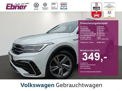 Gebraucht VW Tiguan R-line 150 PS (110 kW) 2022 Pure white SUV