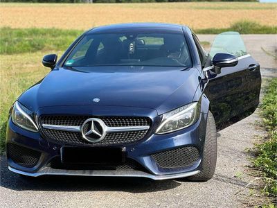 Gebraucht Mercedes C180 AMG Edition 1 156 PS (114 kW) 2016 Blau Coupé