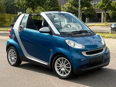 Gebraucht Smart ForTwo Cabrio Passion 71 PS (52 kW) 2009 Blau Cabrio