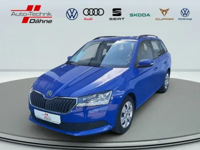 Gebraucht Skoda Fabia Ambition 60 PS (44 kW) 2022 Blau Kleinwagen