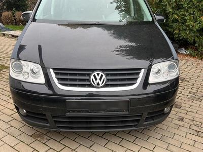 Schwarz Gebraucht 2005 VW Touran Van / Kleinbus | 3.000 € (Fairer Preis)