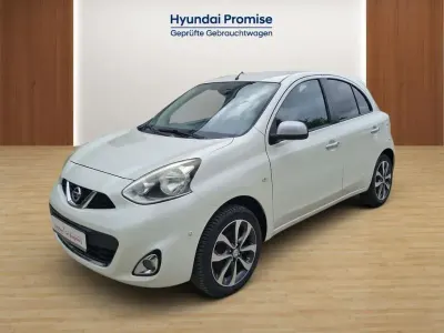 Gebraucht Nissan Micra N-TEC 80 PS (58 kW) 2016 Weiß Kleinwagen
