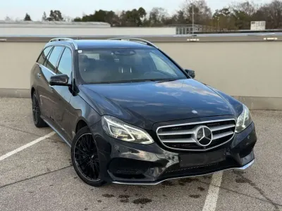 Używany Mercedes E400 AMG 333 KM (244 kW) 2013 Czarny Sedan/Limuzyna