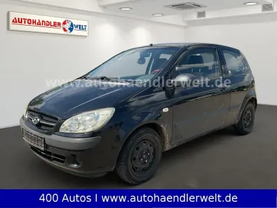 Gebraucht Hyundai Getz Basis 67 PS (49 kW) 2006 Schwarz Kleinwagen