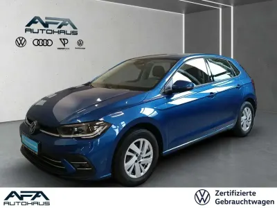 Gebraucht VW Polo Style 110 PS (80 kW) 2023 Blau Kleinwagen