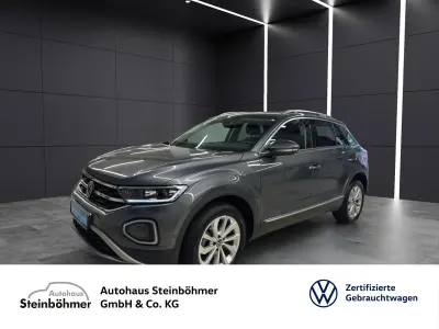Gebraucht VW T-Roc Style 150 PS (110 kW) 2023 Indiumgrau (grau) SUV
