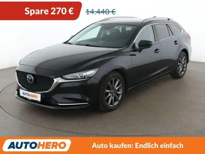 Gebraucht Mazda 6 Exclusive-Line 150 PS (110 kW) 2018 Schwarz Kombi