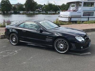 Brugt Mercedes SL55 AMG AMG 500 HK (367 kW) 2003 Sort Cabriolet