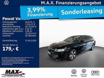 Grenadillschwarz metallic Gebraucht 2025 VW Passat Elegance Kombi | 34.679 € (Guter Preis)