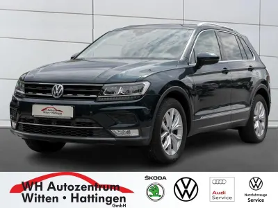 Gebraucht VW Tiguan Highline 179 PS (131 kW) 2017 Dark moss green metallic SUV
