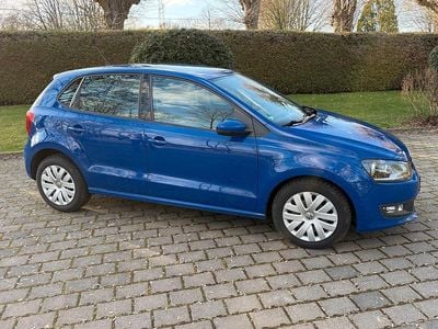 Gebraucht VW Polo Highline 90 PS (66 kW) 2013 Blau Kleinwagen