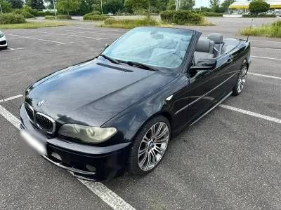 Gebraucht BMW 325 Cabriolet M Sport 192 PS (141 kW) 2003 Schwarz Cabrio