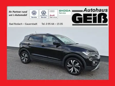 Gebraucht VW T-Cross Style 140 PS (102 kW) 2023 Schwarz SUV