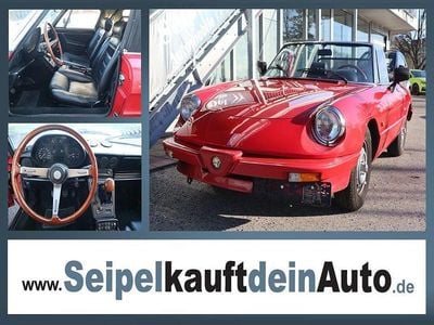 Gebraucht Alfa Romeo Spider 125 PS (91 kW) 1988 Rot Cabrio