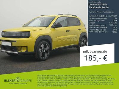 Nuova Fiat Grande Panda La Prima 101 CV (74 kW) 2026 Giallo Utilitaria