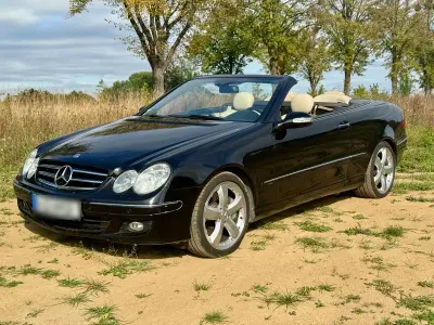 Gebraucht Mercedes CLK280 Avantgarde 231 PS (169 kW) 2007 Schwarz Cabrio