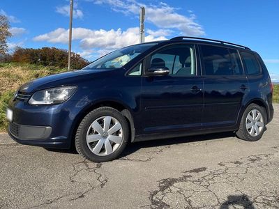 Gebraucht VW Touran Comfortline 140 PS (102 kW) 2012 Blau Van / Kleinbus
