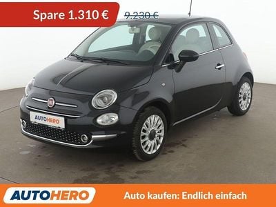 Gebraucht Fiat 500 Lounge 69 PS (50 kW) 2016 Schwarz Kleinwagen