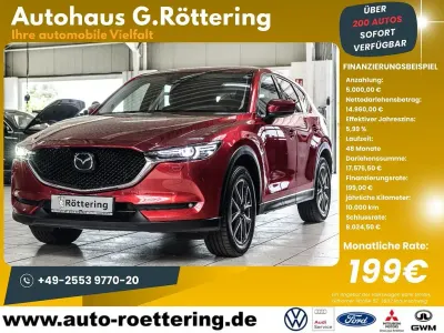 Gebraucht Mazda CX-5 Sports-Line 175 PS (128 kW) 2018 Rot SUV