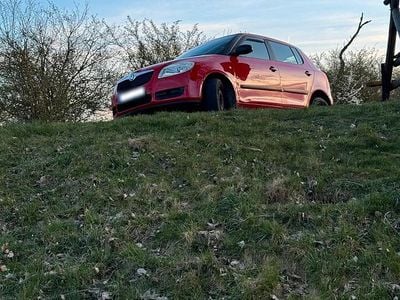 Brugt Skoda Fabia 60 HK (44 kW) 2009 Rød Hatchback