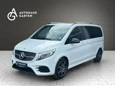 Gebraucht Mercedes V220 AMG line 163 PS (119 kW) 2022 Weiß Van / Kleinbus