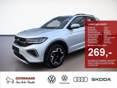 Neu VW T-Cross R-line 116 PS (85 kW) 2025 Reflexsilber metallic SUV