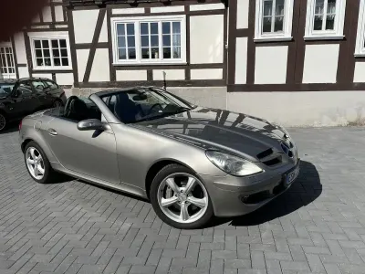 Gebraucht Mercedes 350 272 PS (200 kW) 2004 Silber Cabrio