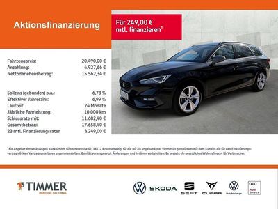 Gebraucht Seat Leon ST FR 150 PS (110 kW) 2022 Schwarz Kombi