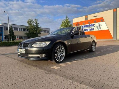 Gebraucht BMW 320 Cabriolet 170 PS (125 kW) 2010 Schwarz Cabrio