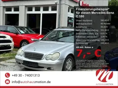 Gebraucht Mercedes C180 143 PS (105 kW) 2002 Brillantsilber  metalliclack Kombi