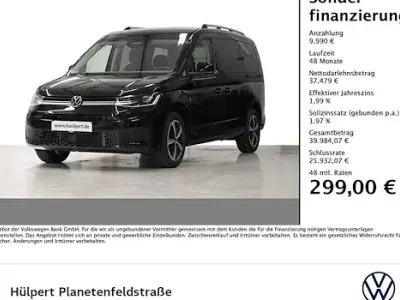 Nouă VW Caddy Maxi 122 CP (89 kW) 2026 Negru Monovolum