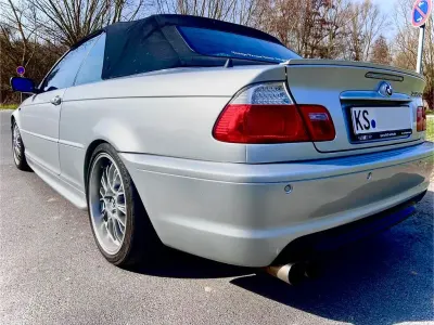 Usata BMW 318 Cabriolet Performance 150 CV (110 kW) 2007 Argento Cabrio