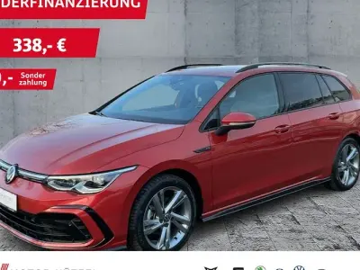 Brugt VW Golf VIII R-line 150 HK (110 kW) 2021 Rød Stationcar