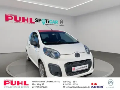 Gebraucht Citroën C1 Advance 68 PS (50 kW) 2013 Weiss 068/deckende lackierung Kleinwagen