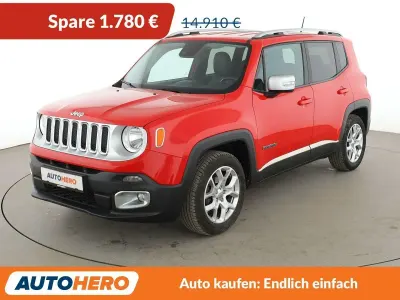 Brugt Jeep Renegade Limited 140 HK (102 kW) 2017 Rød SUV