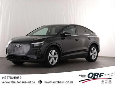 Mythosschwarzmetallic Gebraucht 2022 Audi Q4 Sportback e-tron SUV | 30.780 € (Fairer Preis)