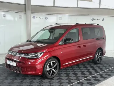 Begagnad VW Caddy Maxi Style 150 HK (110 kW) 2025 Röd Minibuss