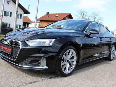 Gebraucht Audi A5 Sportback Advanced 163 PS (119 kW) 2022 Schwarz Kleinwagen